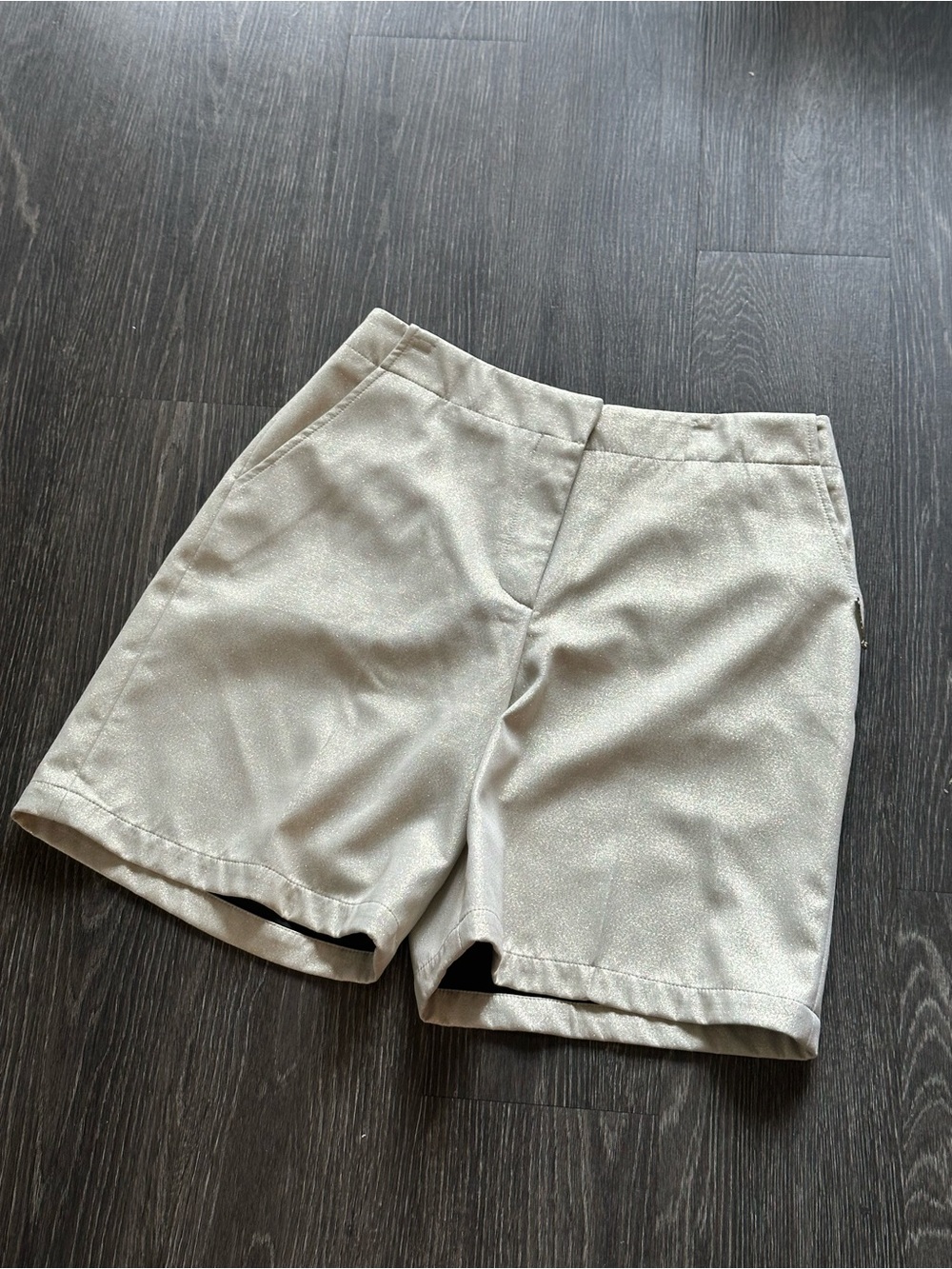 TWINSET Light Taupe Women's Dress Shorts bermuda shorts